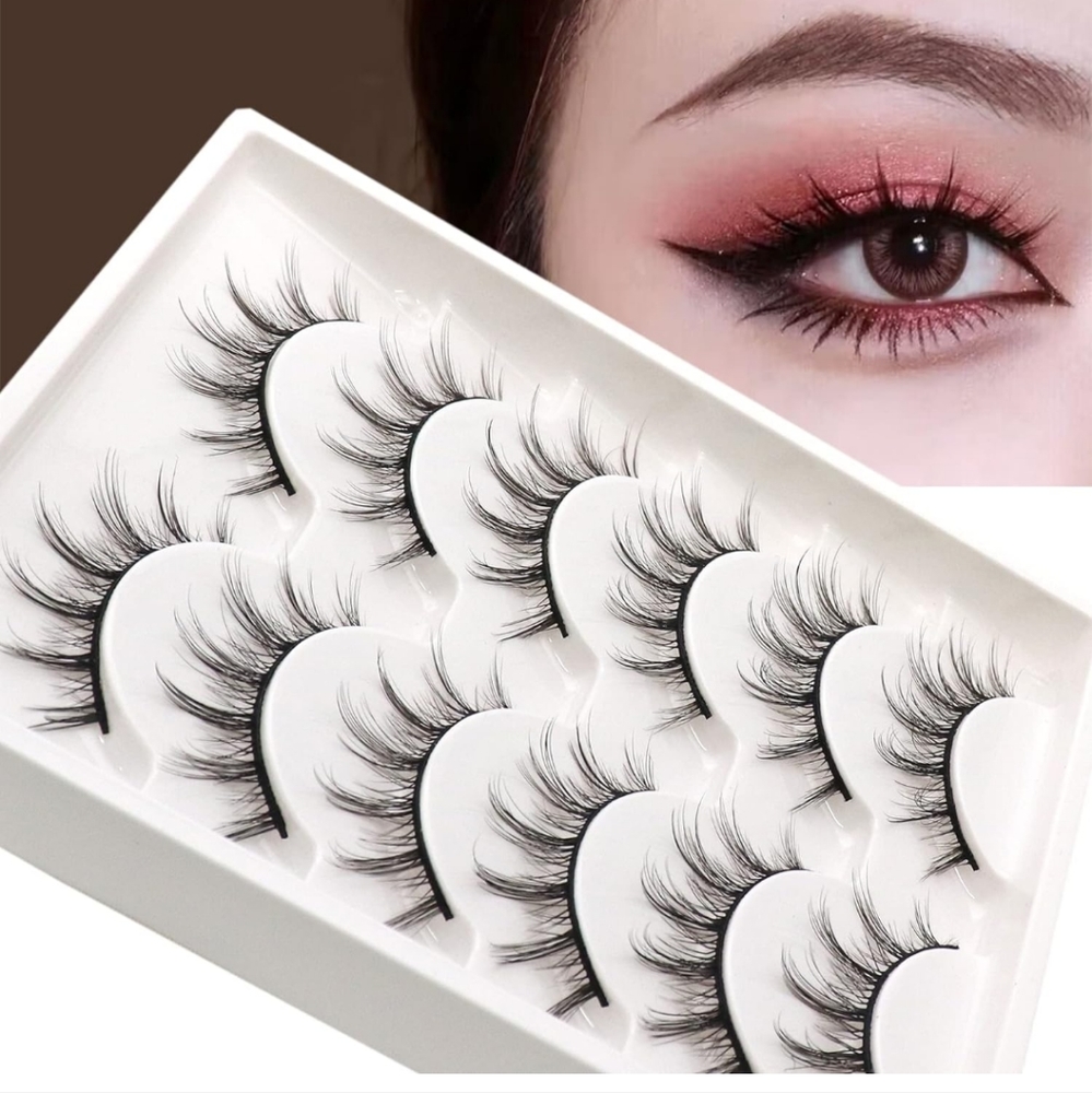 6pair eyelashes
